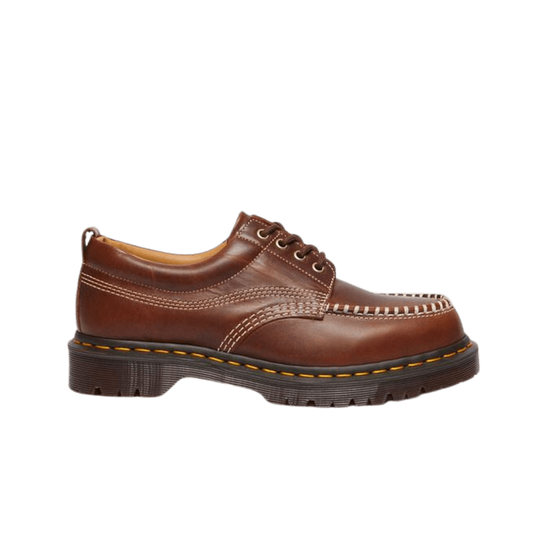 Dr. Martens Lowell Leather Moc Toe Shoes Butterscotch Orleans