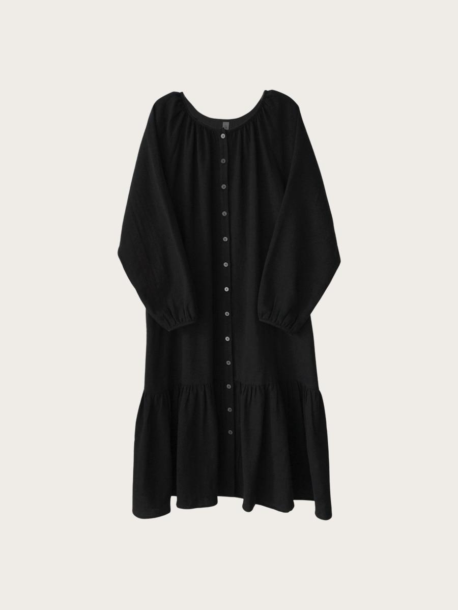 afternoon dress - black