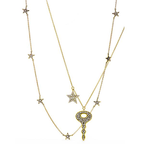 Multi Star Necklace & Key Necklace