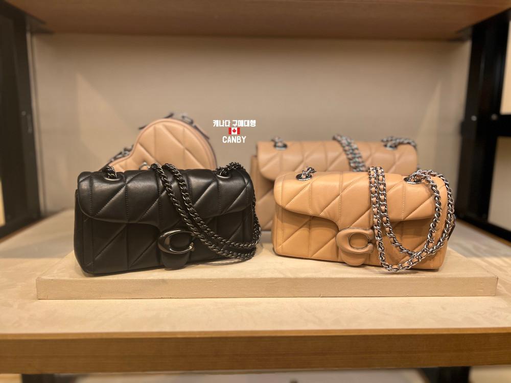 코치 여성 태비 퀼팅 숄더백 20 5컬러 Tabby Shoulder Bag 크로스백