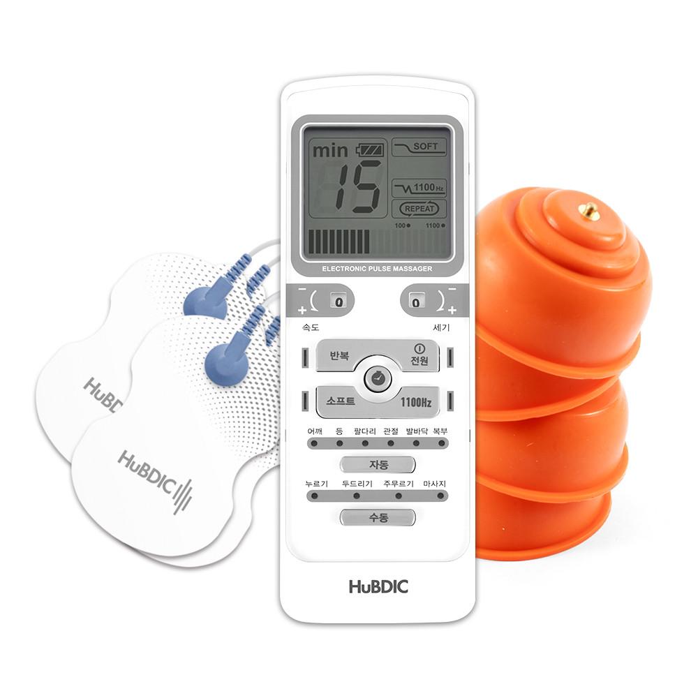 휴비딕 저주파 마사지기 자극기 HMB-1000 흡착패드 세트