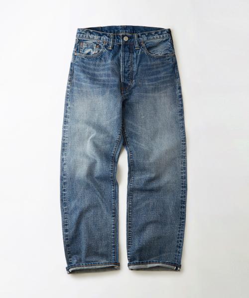 40S SELVEDGE STRAIGHT PANTS_L.BLUE