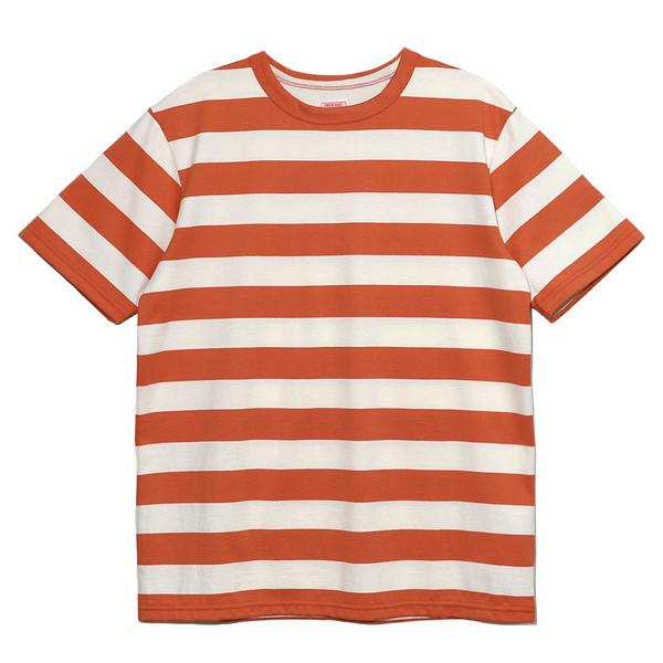 [ Lot.26870 ] Border Tee [CRM/ORG]