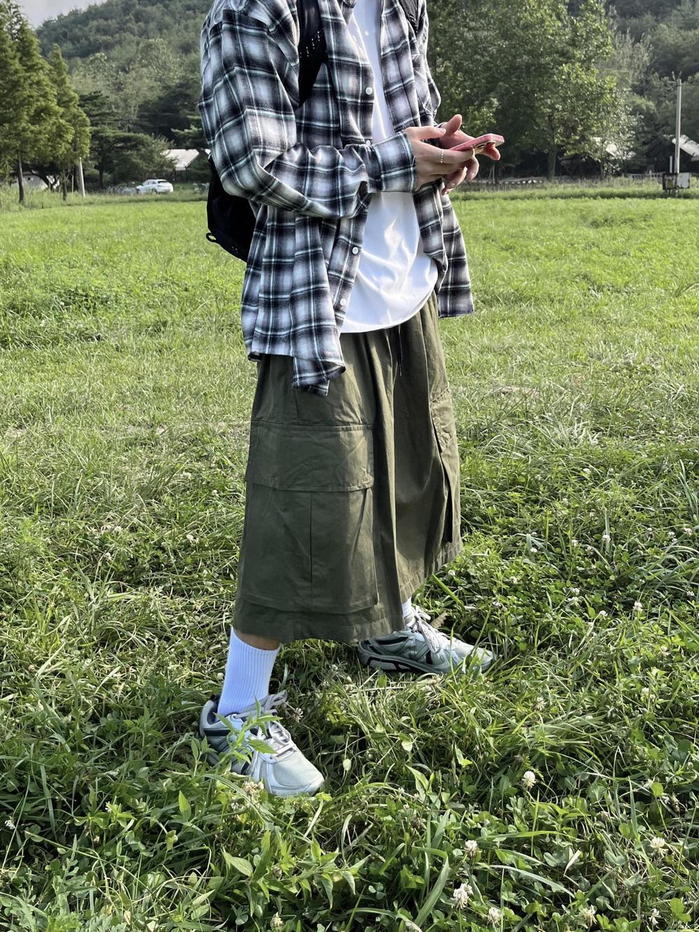 피콕 빅 카고 버뮤다 팬츠 -4C