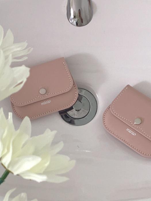 moono wallet (mute pink)