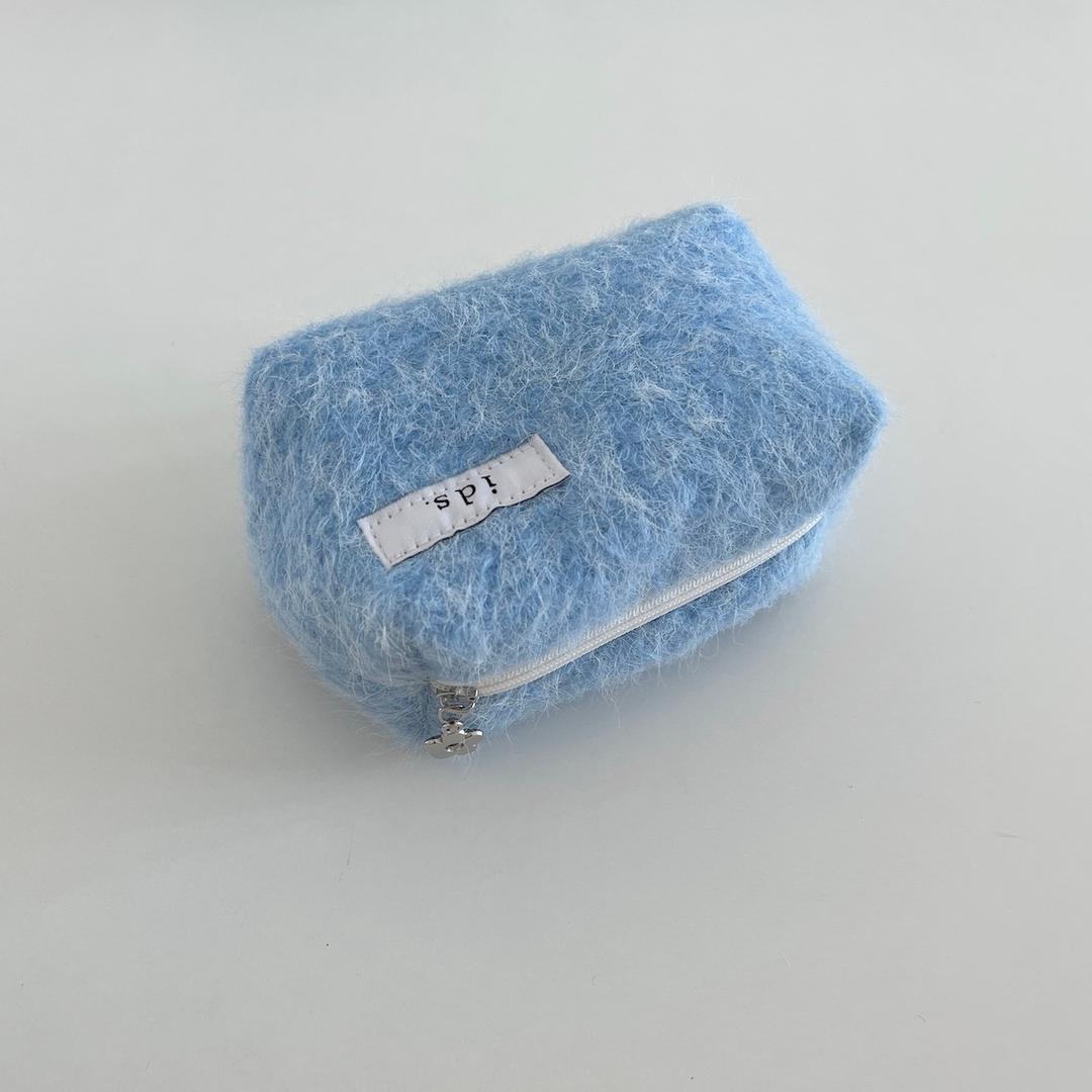 틸란 하늘 네모 파우치