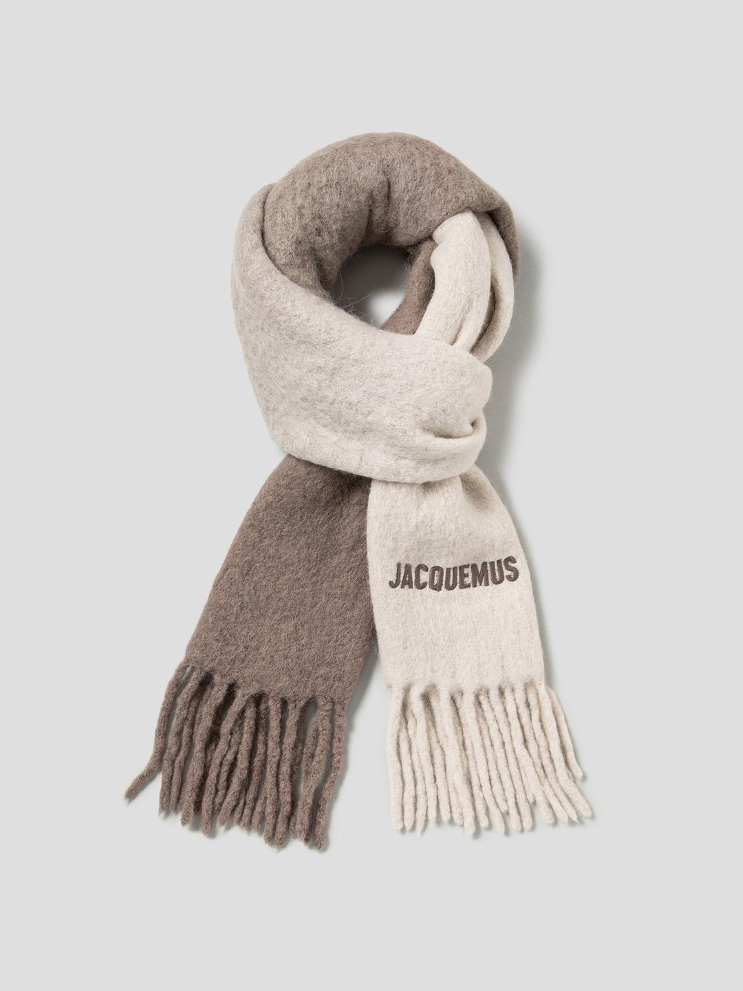 (Unisex) L Echarpe Moisson - Multi-Beige