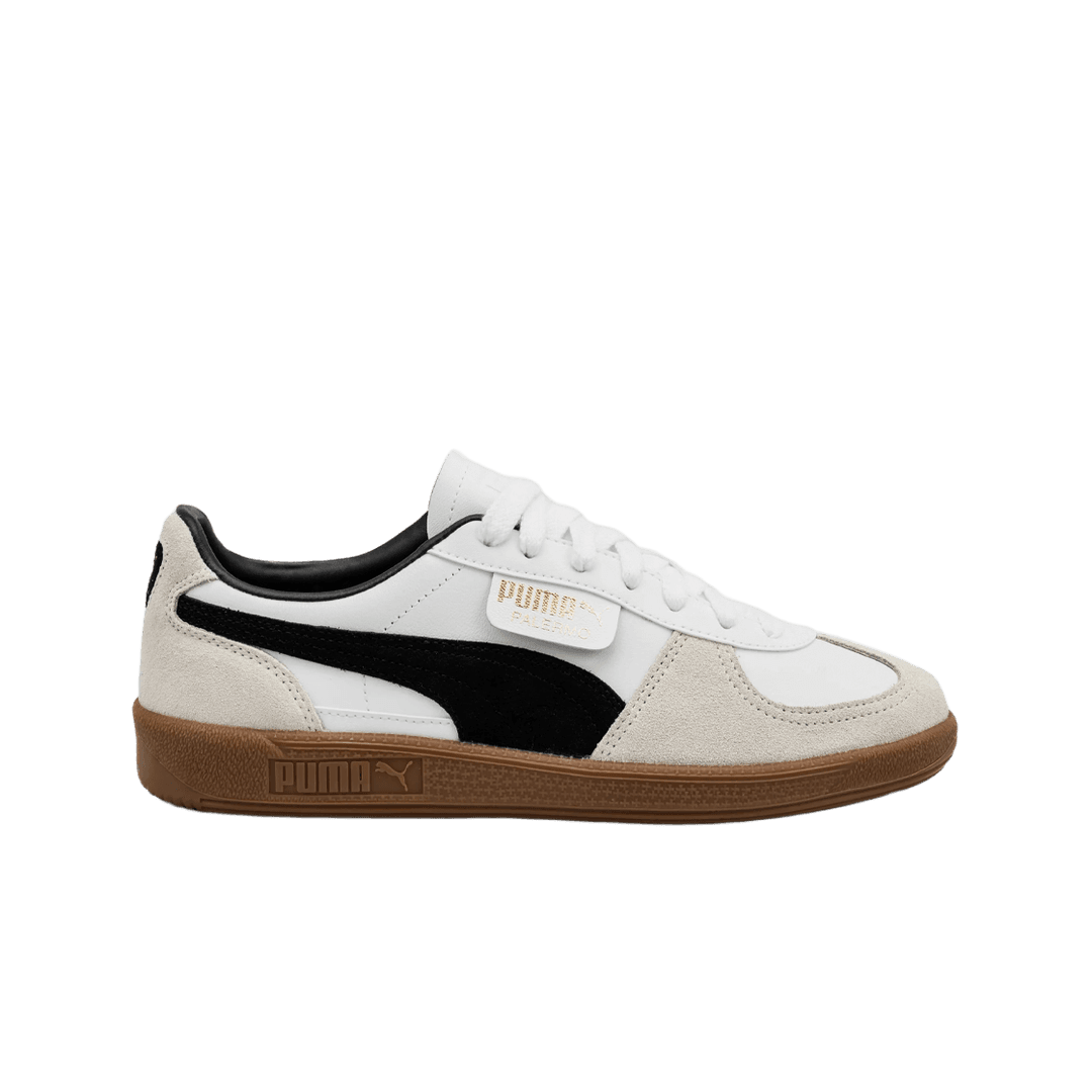 Puma Palermo Leather Puma White Vapor Gray