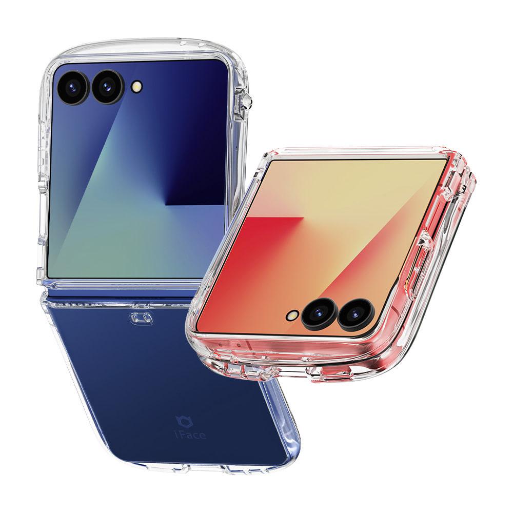 아이페이스 갤럭시 Z 플립7 룩인 클리어 하이브리드 투명슬림케이스