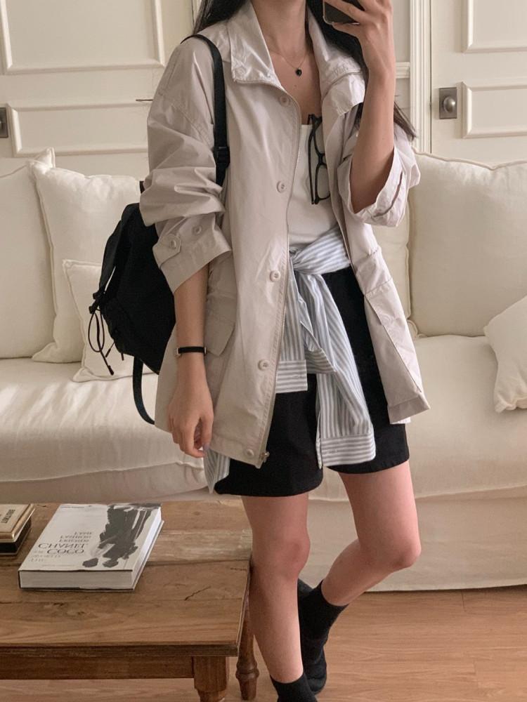 [SALE20%/크림] 베르가못 브레드 점퍼