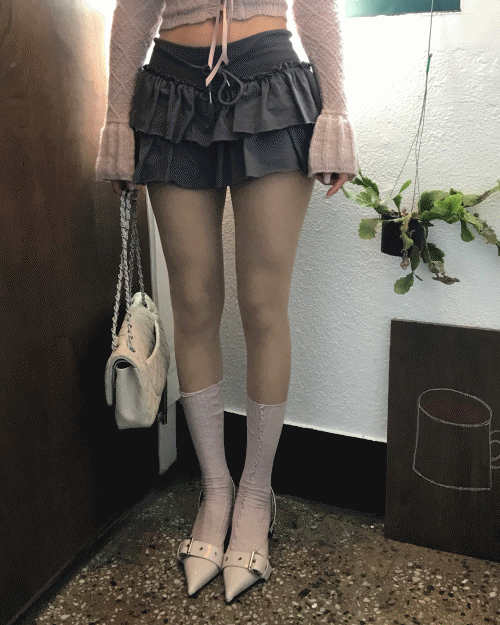제리 밴딩 캉캉 팬츠 SK