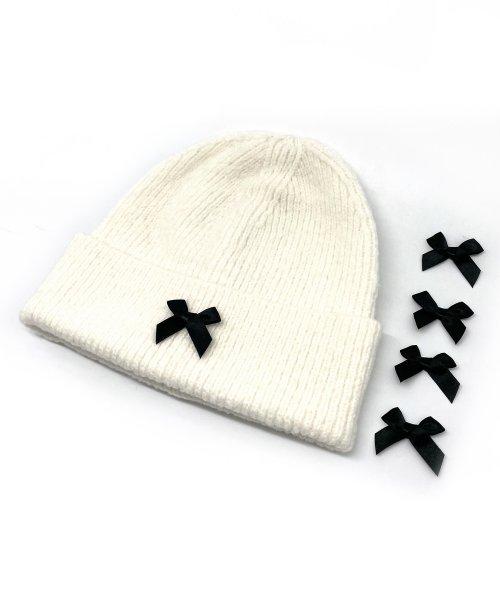 리본 베이직 비니