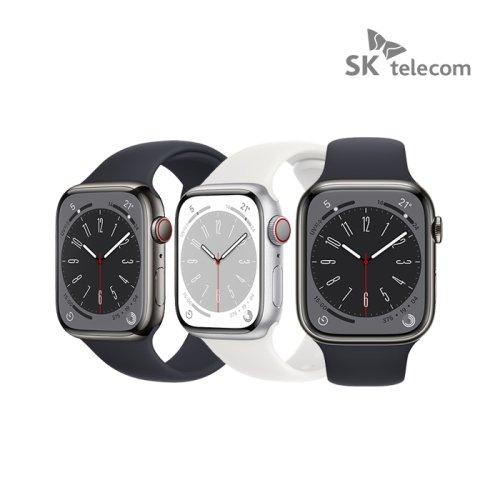 [SKT] 애플 워치 8 Apple Watch Series 8 (알루미늄, 41mm) 완납/공시