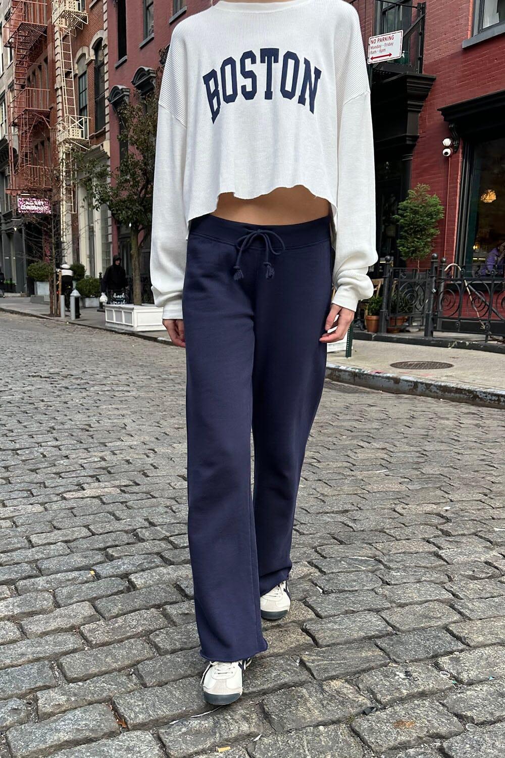 Rainey Cotton Sweatpants - Classic Navy / XS/S