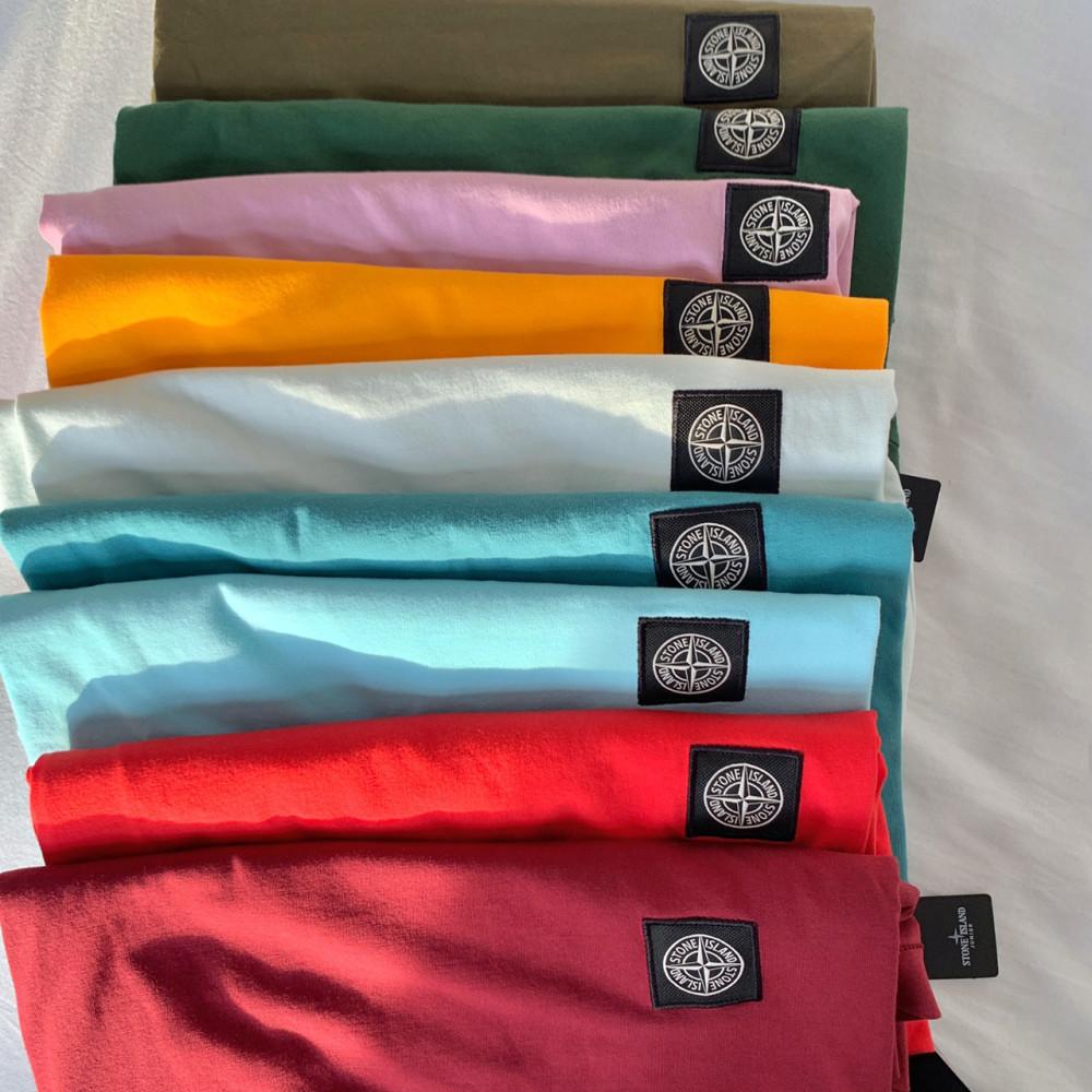 스톤아일랜드 주니어 로고 반팔티 여성착용가능 컬러추가 9컬러