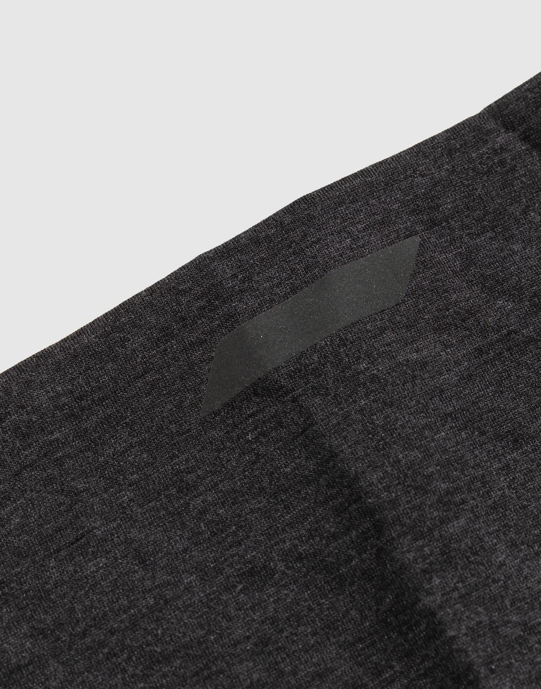 Merino Silk Buff (Dark Gray)