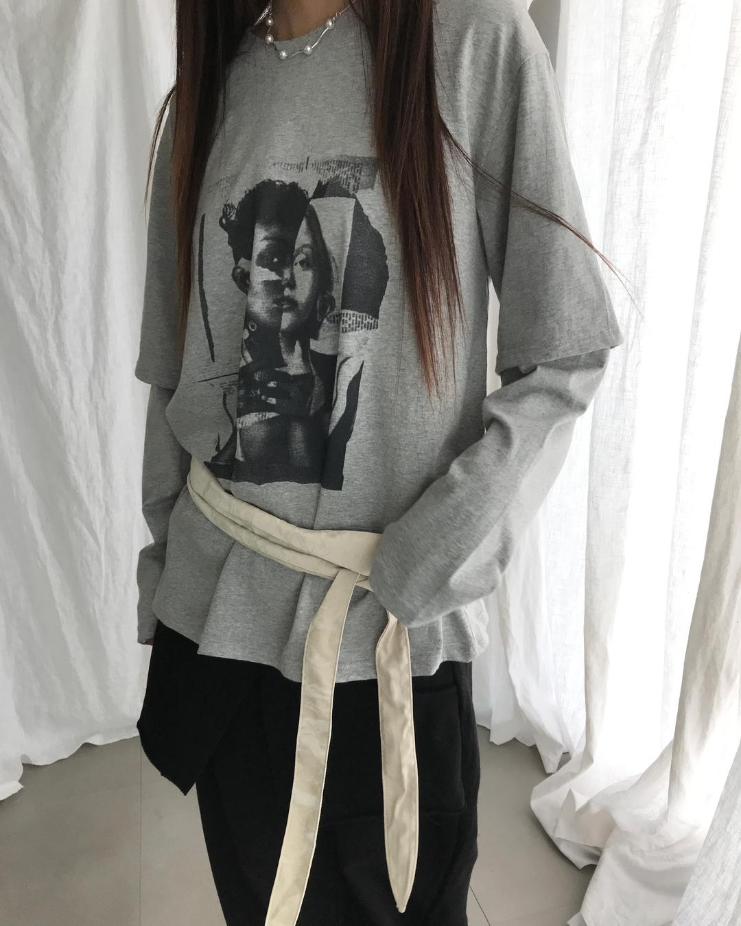 (best) dual sleeve graphic T