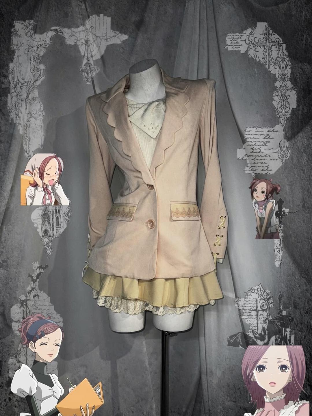 리즈리사 하치깔 러블리 히메갸루 아일렛 리본 오픈숄더 코디세트  | 후루츠패밀리