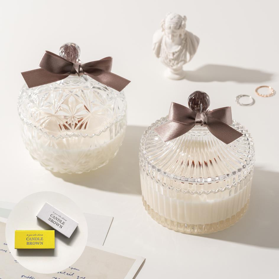 '반짝반짝 빛나는 너에게' 크리스탈 메리고/애플 소이캔들 + 성냥증정 [선물포장]