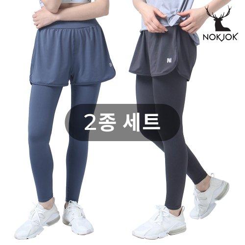버디 반바지 9부 레깅스 2종세트