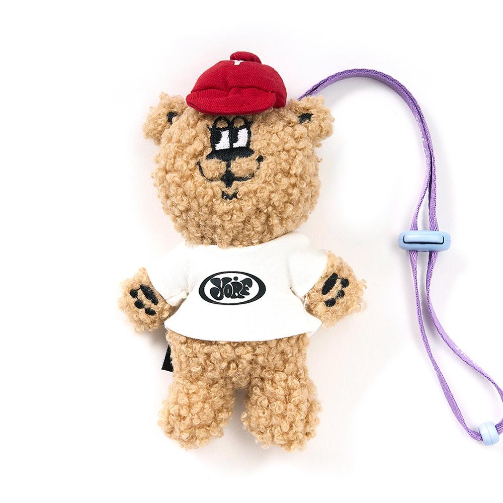 YORF CHARM BEAR BROWN