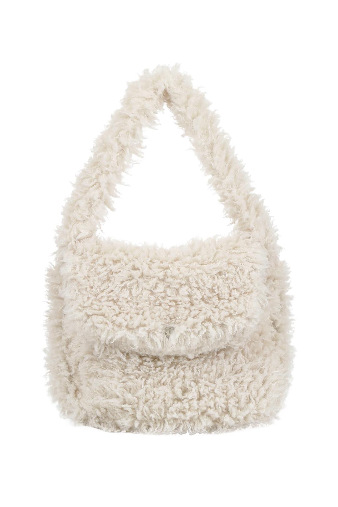 PUPPY BAG LARGE / IVORY