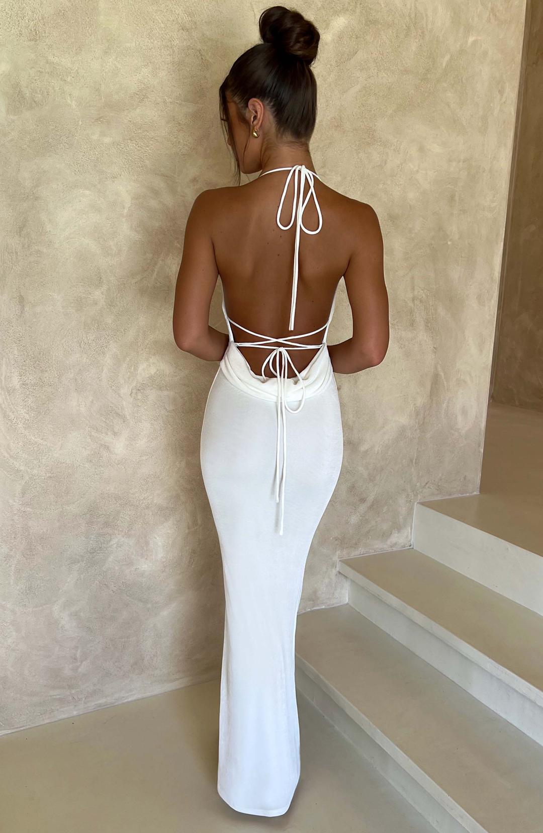 Talisa Maxi Dress - Ivory - XS