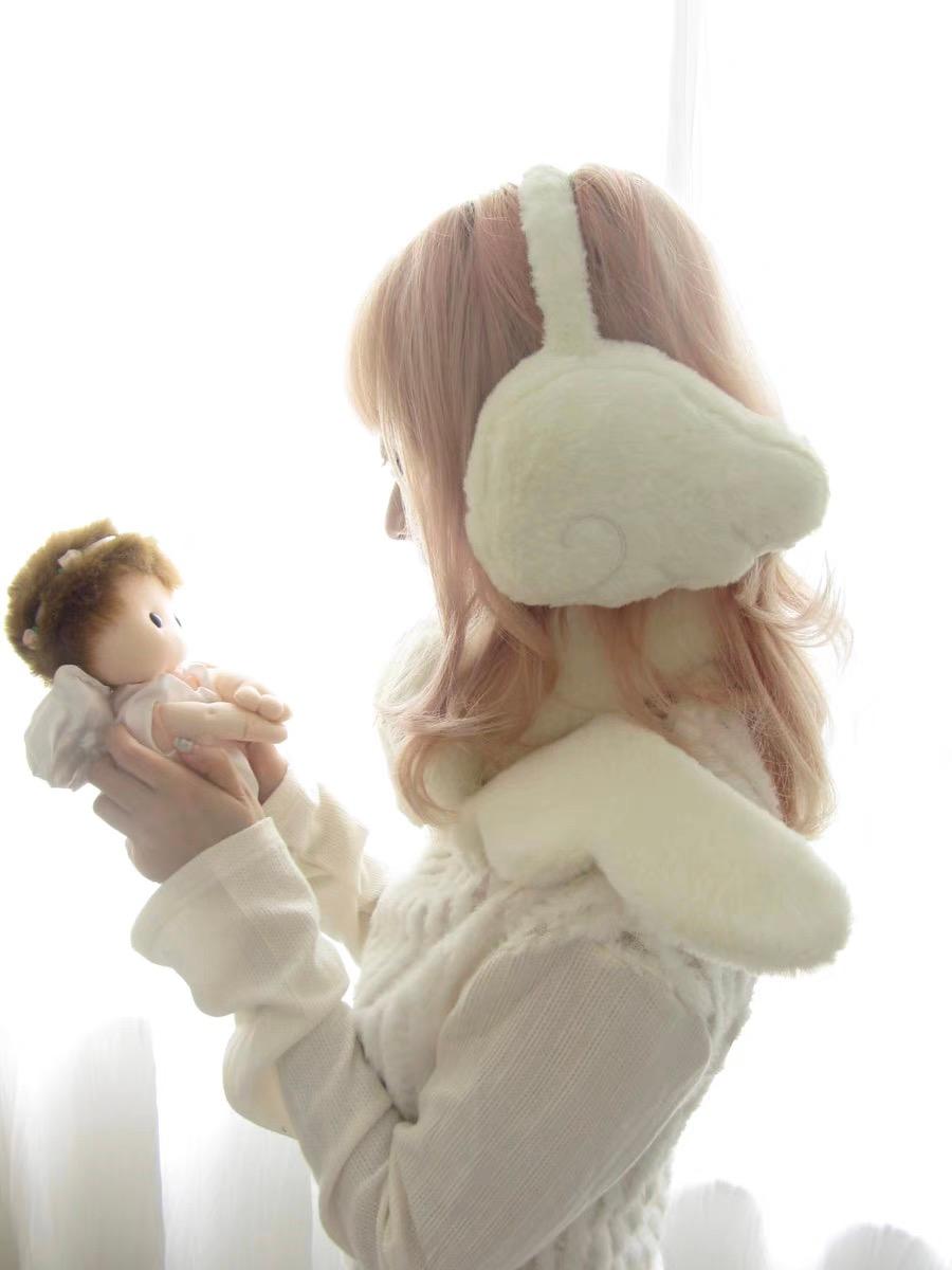 [Angel&hug] wings earmuff / 엔젤허그 날개 귀마개