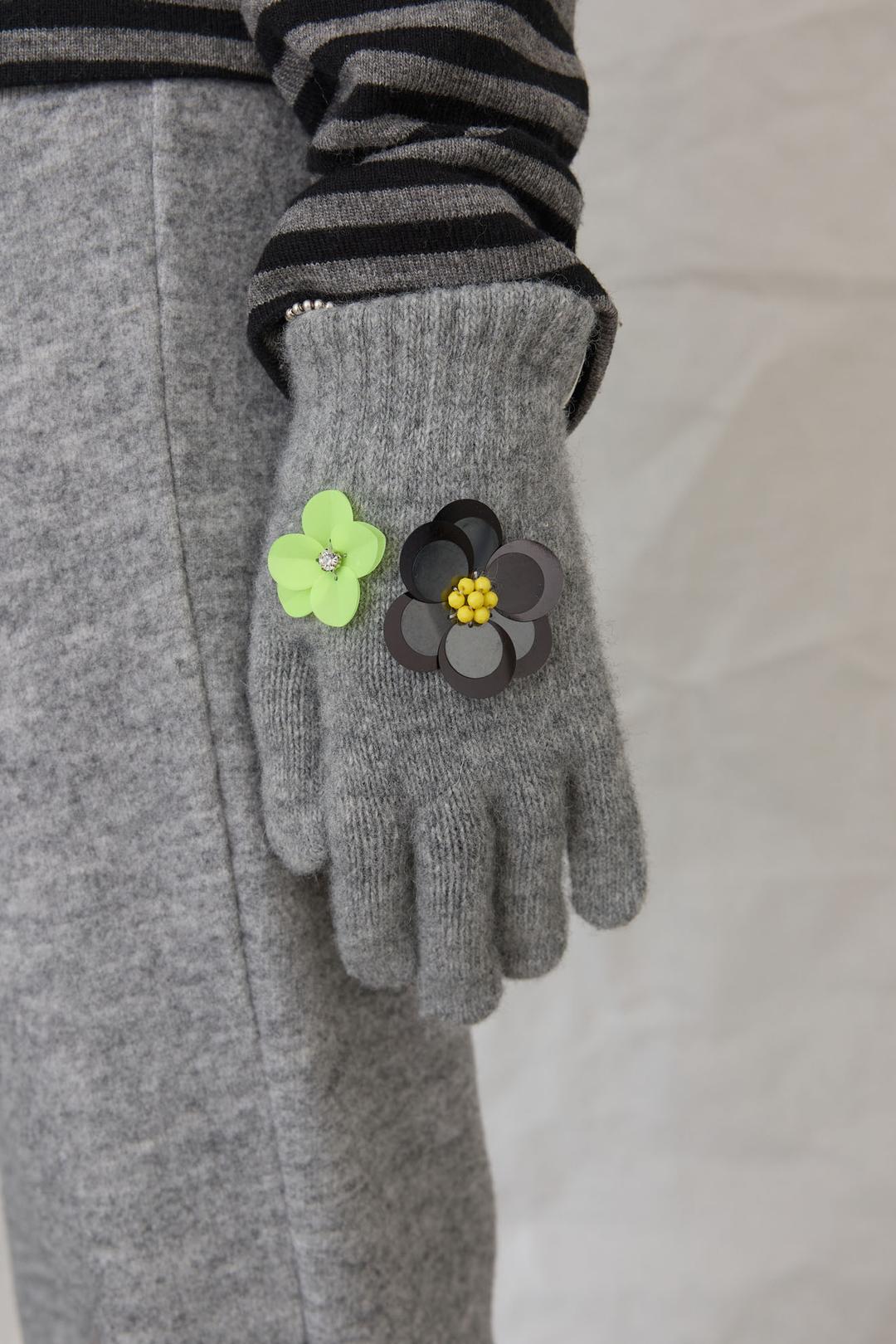 jelly flower gloves_charcoal (10/31 출고 예정)