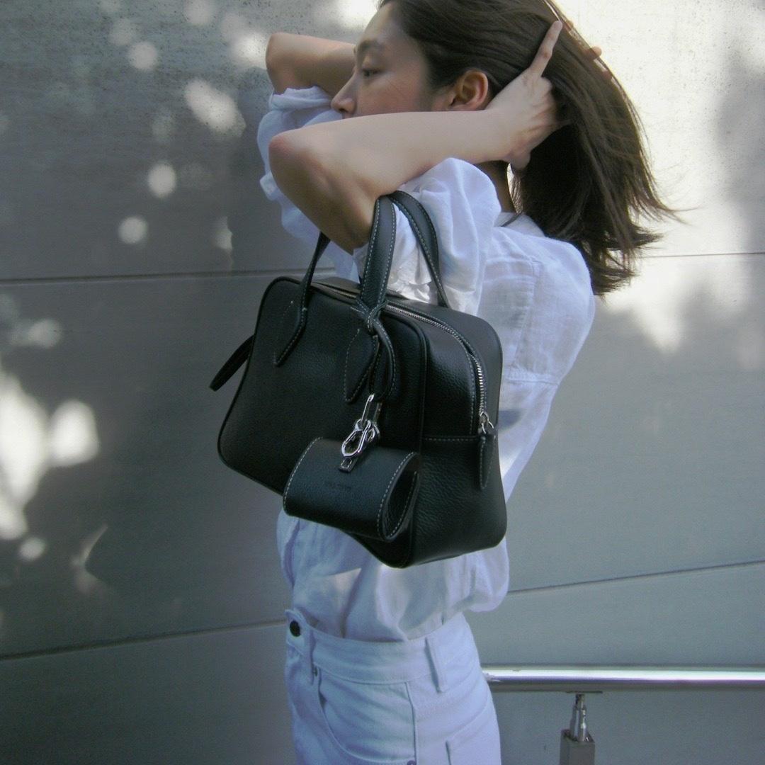 lauren24 tote bag(M)(black)
