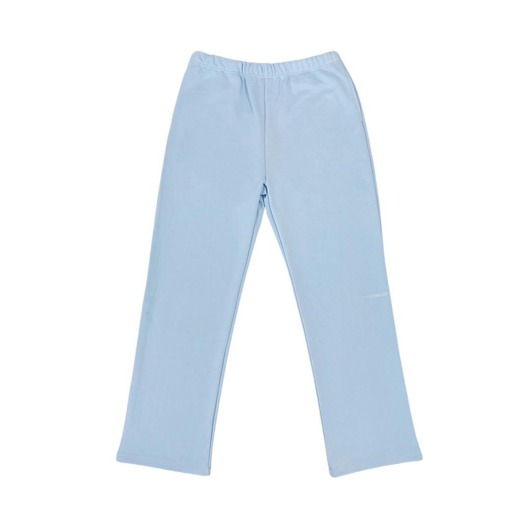25-001 HEAVY WEIGHT COTTON STRAIGHT LEG PANTS (LIGHT BLUE)