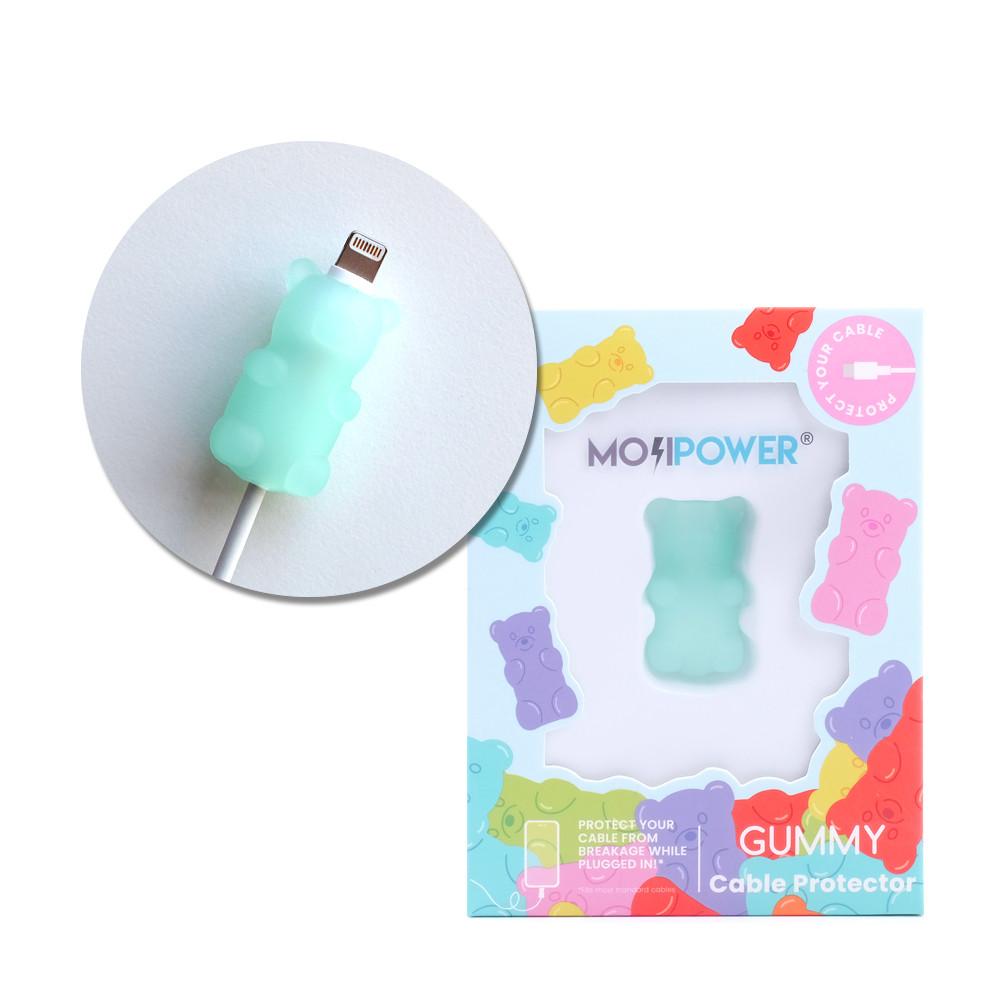 모지파워 MOJIPOWER 케이블바이트 케이블보호캡 구미베어 민트
