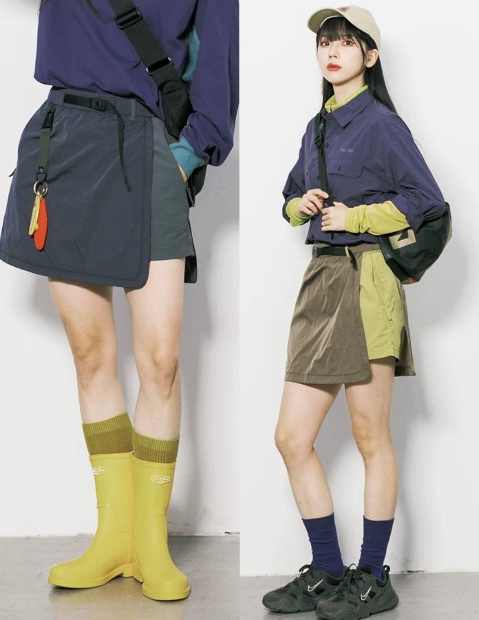 RCDB 아웃도어 A라인 미니 스포츠 스커트 팬츠 (4color)