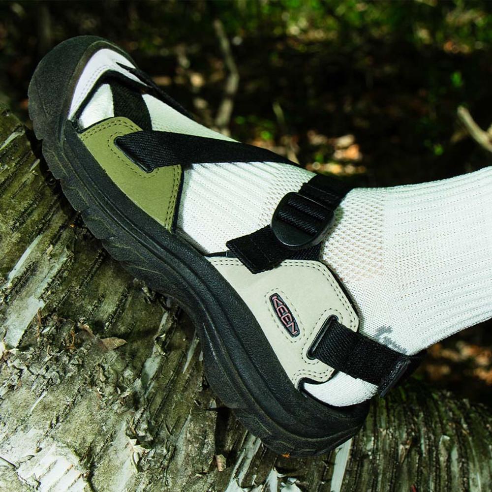 킨 KEEN 우먼스 제라포트2 샌들 FOR more trees 블랙 실버라이닝