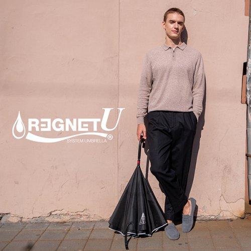 친환경 펼때 자동 거꾸로 우산 U