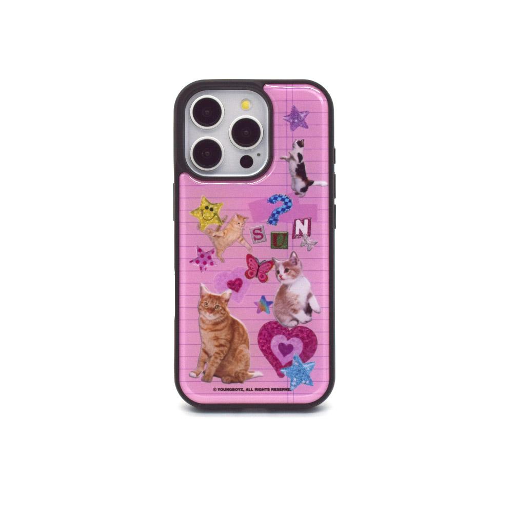 SUN CASE GRAPHIC CAT NOTE (EPOXY&GLOSSY)