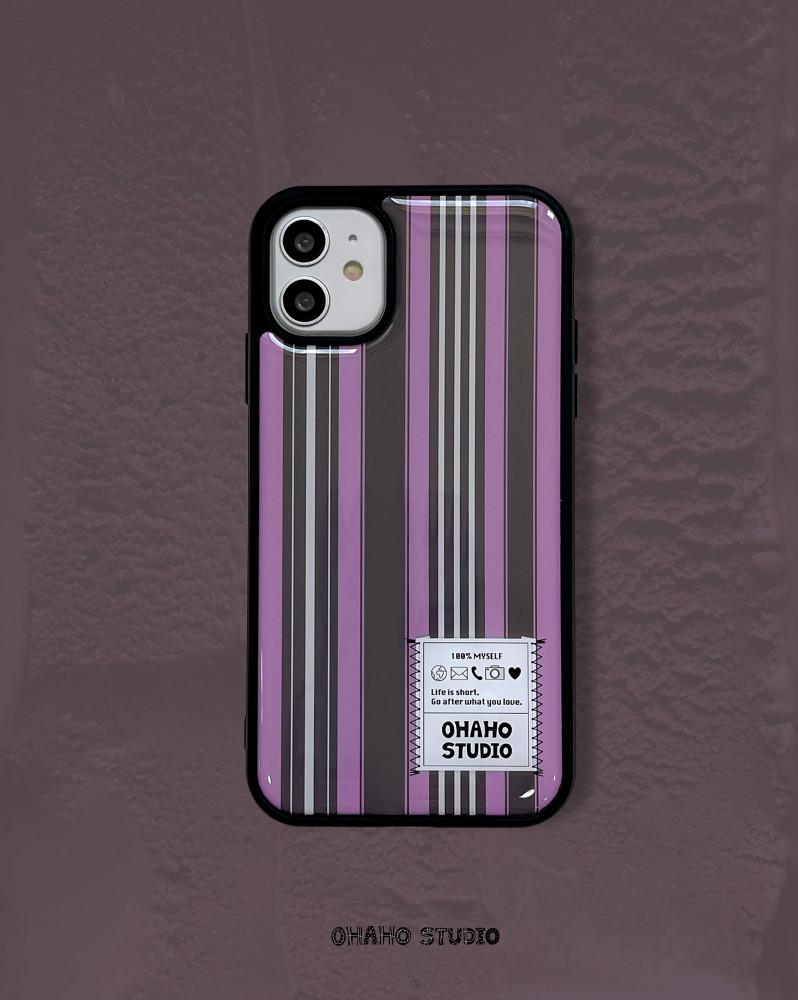 오하호스튜디오 Choco Cherry 초코 체리 에폭시 범퍼케이스 아이폰11