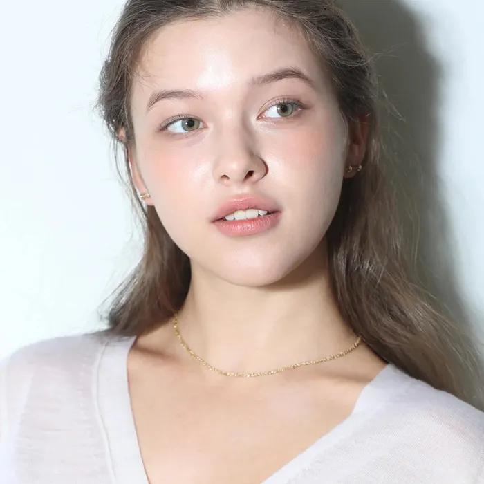 아르누보 차르차르 목걸이 실버 925 네크리스 ART NOUVEAU HeBe ANN230HM