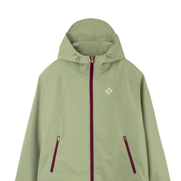 WAVE HOODED JACKET / light khaki