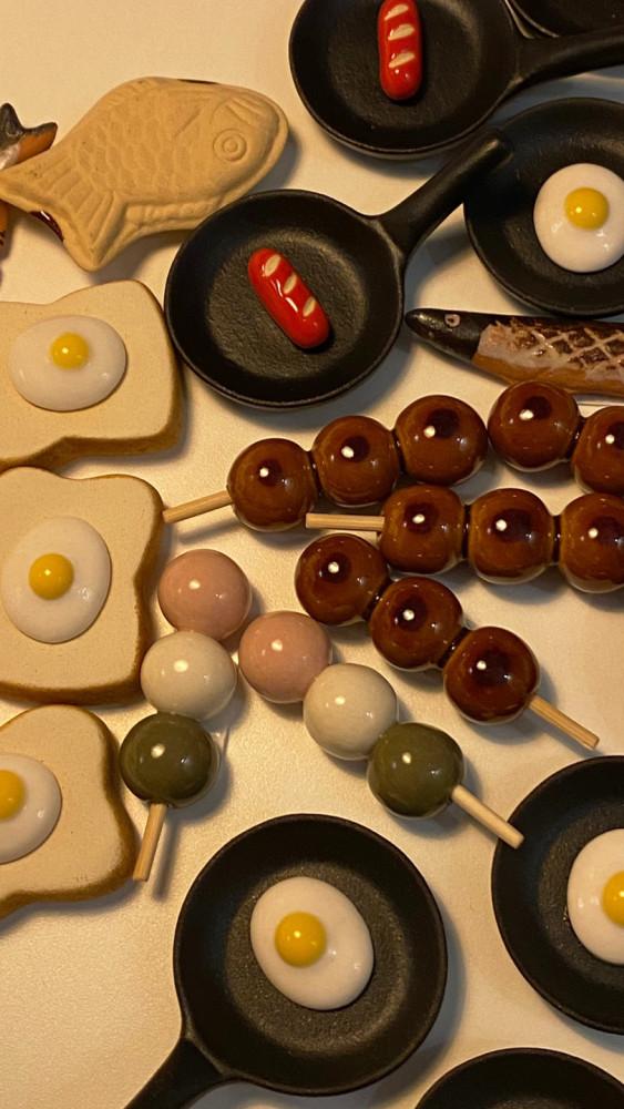 오아페 핸드메이드 딜리셔스 수저받침 delicious chopstick rest