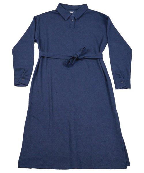 시밀러 니트 원피스 네이비_FREE