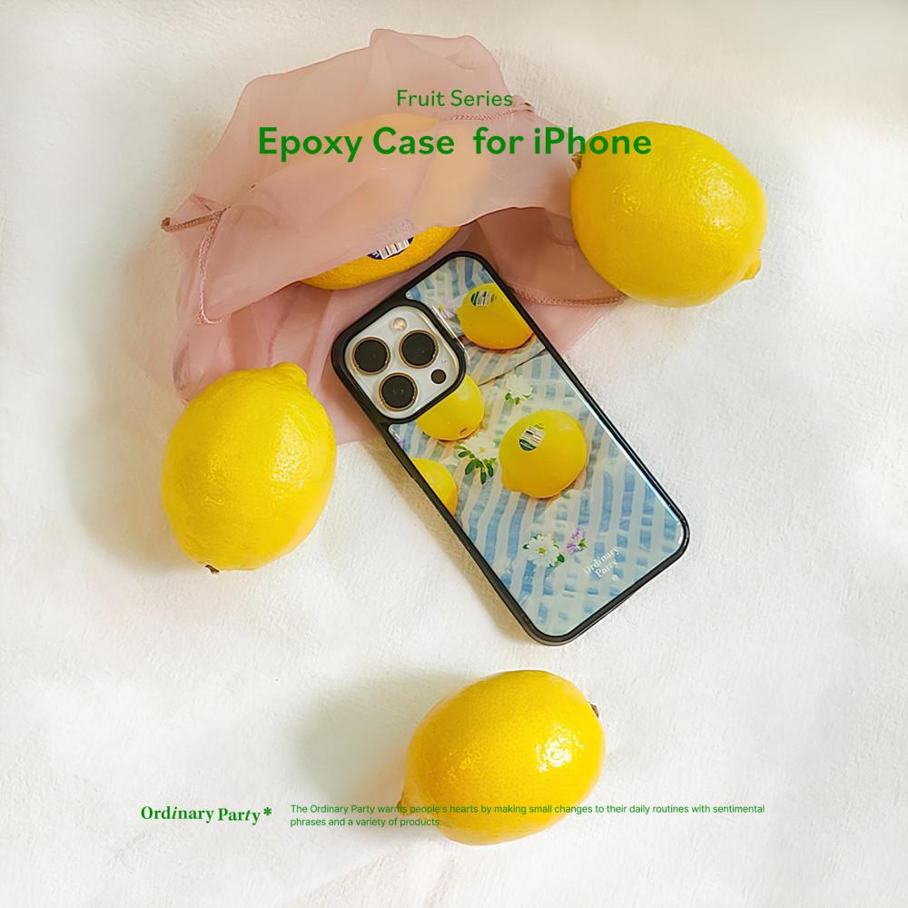 Fruits Epoxy Case 과일 에폭시 케이스 2.레몬