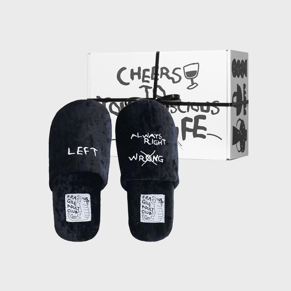 [29CM 단독] 프래자일 어덜트클럽 홈슈즈 슬리퍼