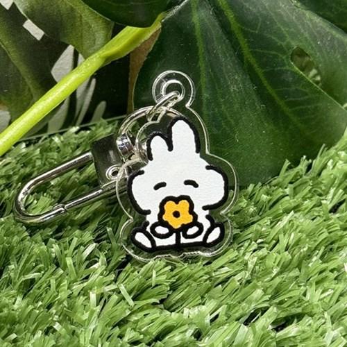 플라워토끼 키링