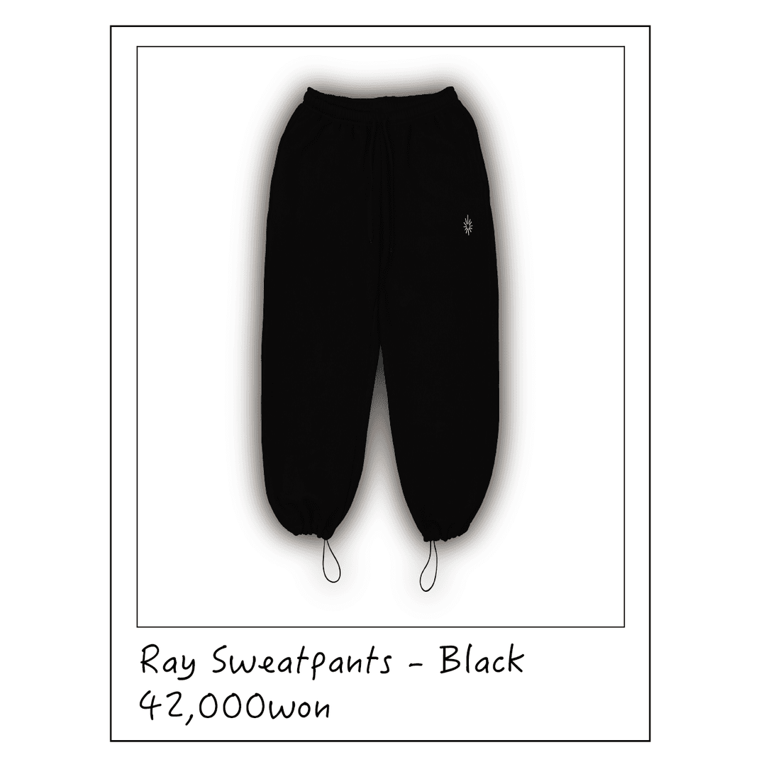 Ray Sweatpants - Black