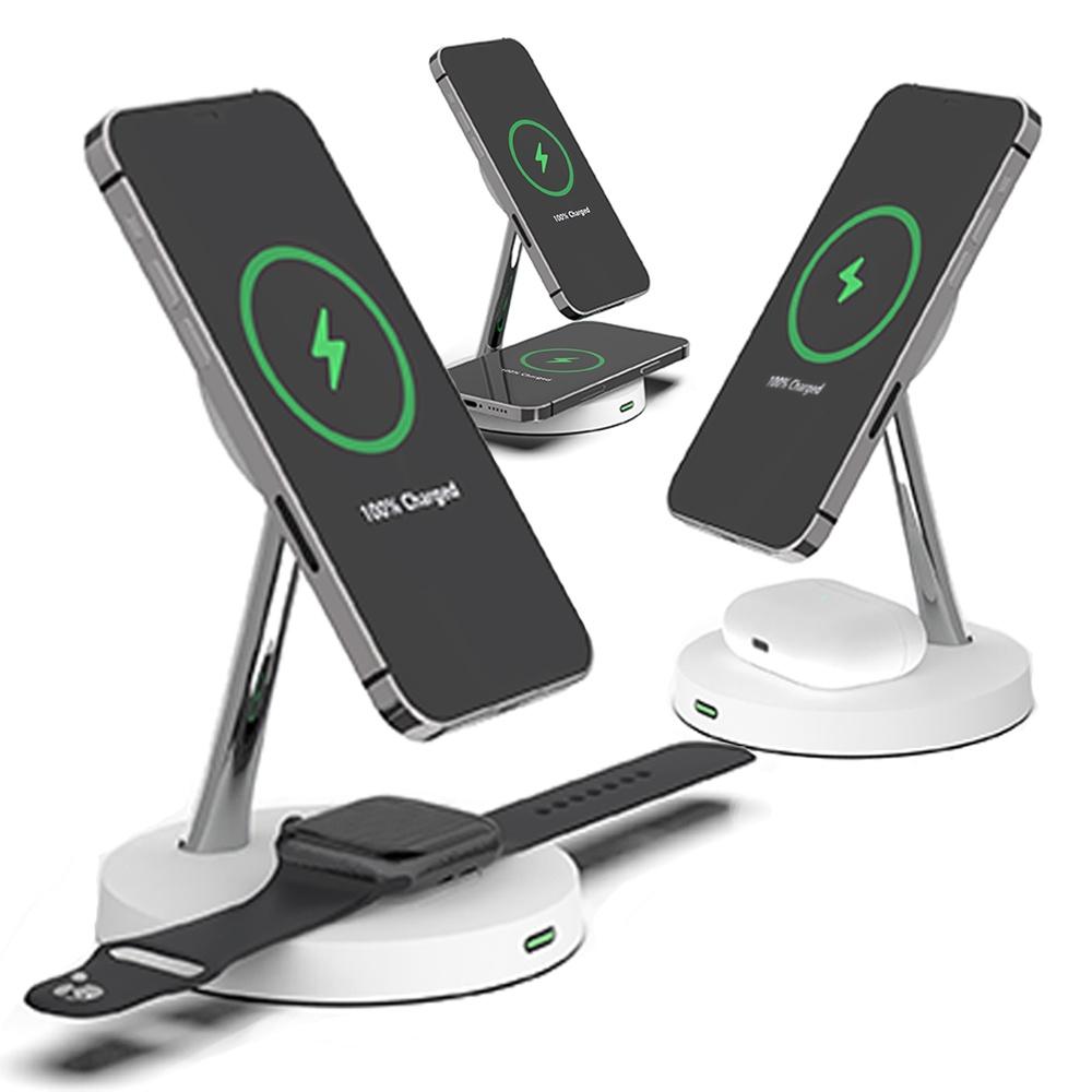 언리시 2in1 고속 무선 충전기 애플워치 아이폰 갤럭시 에어팟 무선이어폰