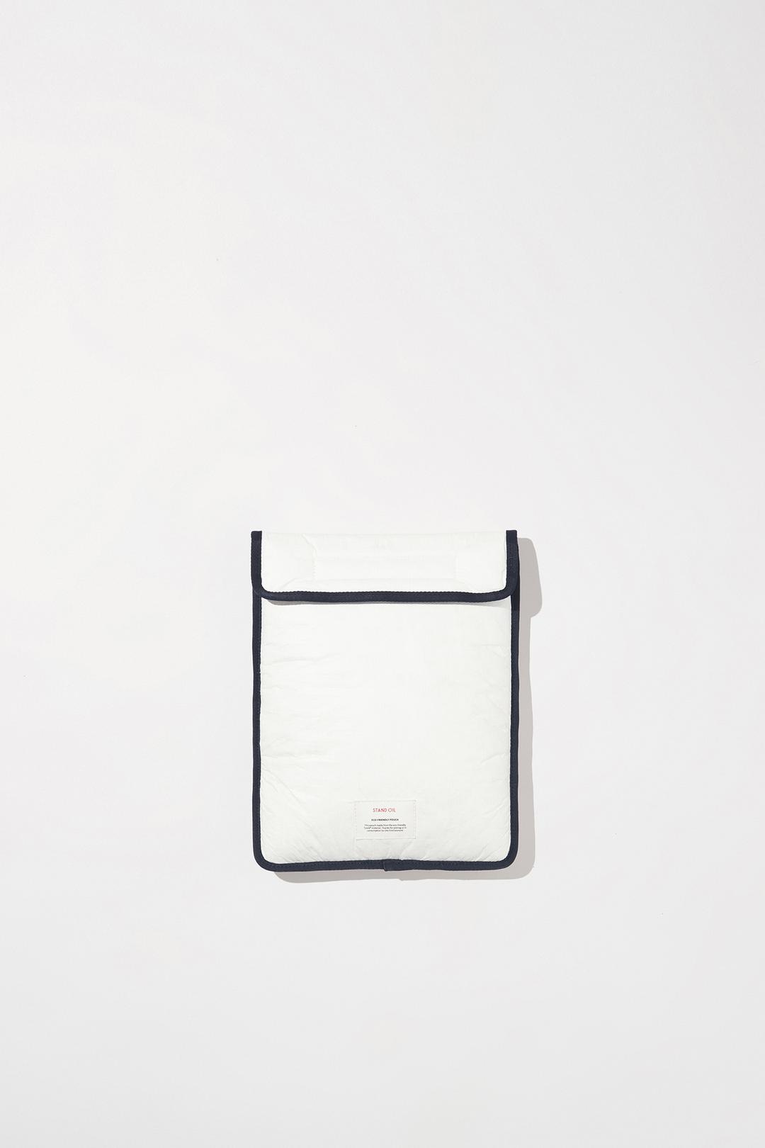 (Eco-Friendly) Laptop Pouch  · 랩탑파우치 / 화이트