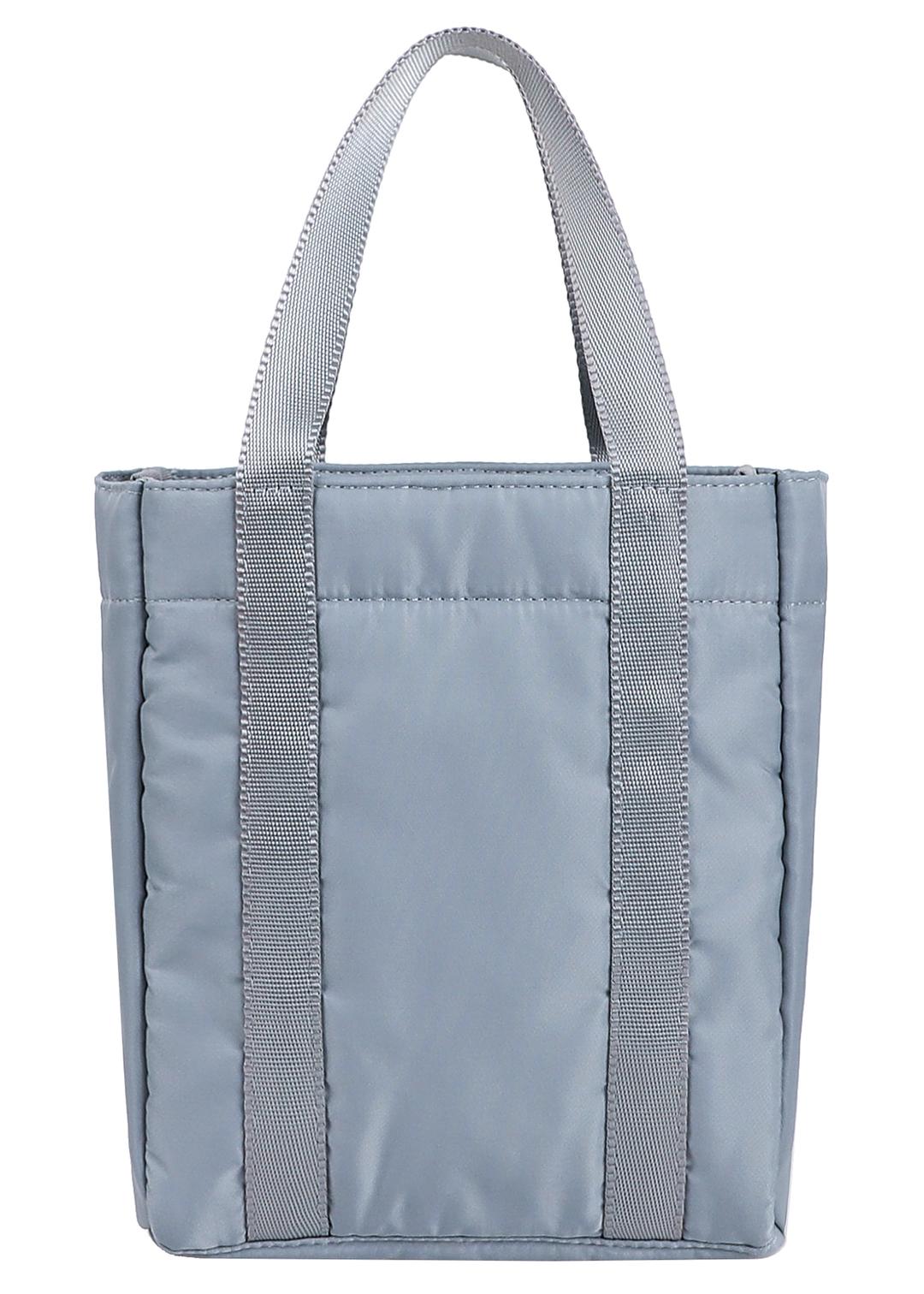 토트 백 미니 라이트 그레이