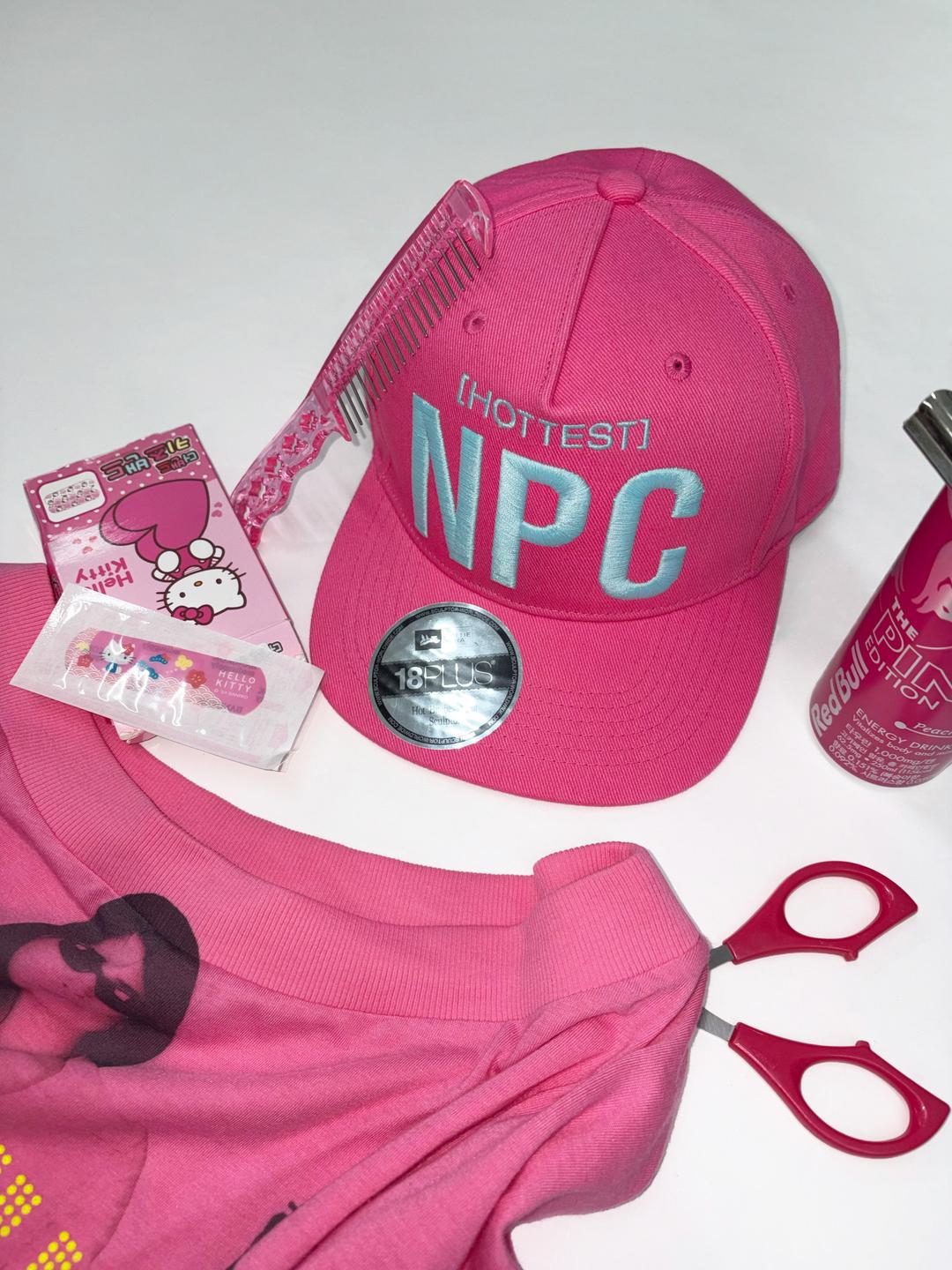 NPC Snapback Cap Acid Pink