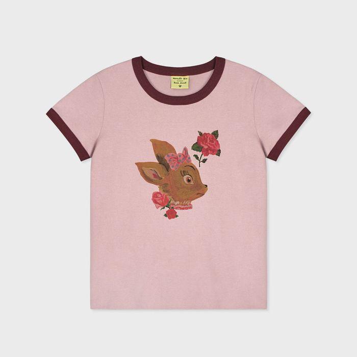 NAT t shirt rose bambi